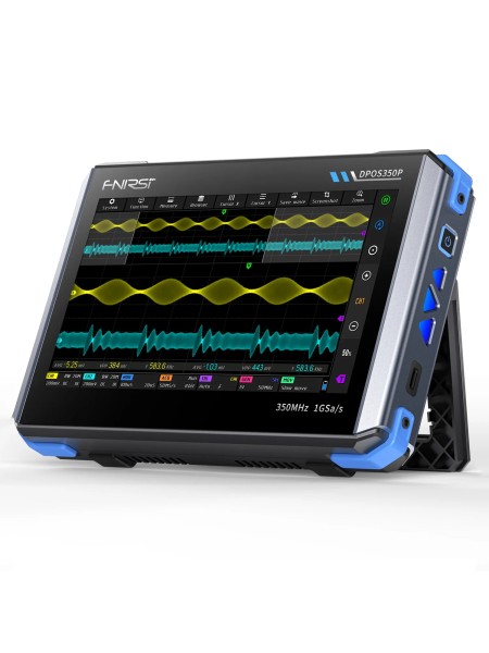 FNIRSI® DPOS350P 4-IN-1 350MHz 1GSPS Tablet Oscilloscope Signal Generator Spectrum Analyzer Frequency Response Analyzer