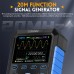FNIRSI® DPOX180H 2-IN-1 Dual Channel 180MHz 500MS/s Digital Phosphor Oscilloscope Signal Generator