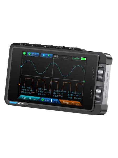 FNIRSI® DS215H 2-IN-1 50MHz 250MS/s Dual Channel Digital Oscilloscope DDS Function Singal Generator