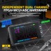 FNIRSI® DS215H 2-IN-1 50MHz 250MS/s Dual Channel Digital Oscilloscope DDS Function Singal Generator