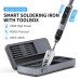 FNIRSI® HS-02 Intelligent Soldering Iron with Portable Soldering Toolbox