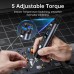 FNIRSI® HS-03 Cordless Soldering Iron, 18650 Removable Battery, USB-C, 212–842℉