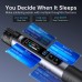 FNIRSI® HS-03 Cordless Soldering Iron, 18650 Removable Battery, USB-C, 212–842℉