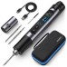 FNIRSI® HS-03 Cordless Soldering Iron, 18650 Removable Battery, USB-C, 212–842℉