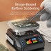 FNIRSI® HT-P1 Mini Hot Plate Dual Mode Reflow & Heating Station, 150W 100–350°C, DC/USB-C PD