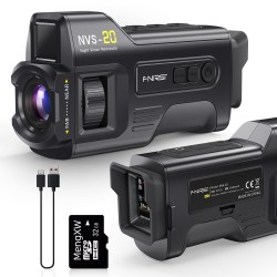 FNIRSI® NVS-20 4K HD Monocular Night Vision Device Infrared 6x Digital Zoom
