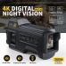 FNIRSI® NVS-20 4K HD Monocular Night Vision Device Infrared 6x Digital Zoom
