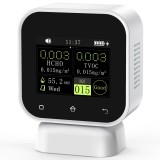 FNIRSI® SFD-02 4-IN-1 Indoor Air Quality Monitor Touchscreen Formaldehyde Detector HCHO TVOC Tester
